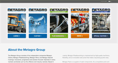 Desktop Screenshot of metagro.nl
